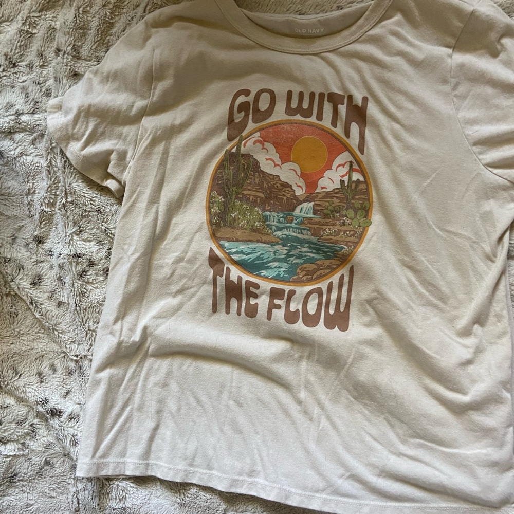 Go with the Flow Old Navy shirt